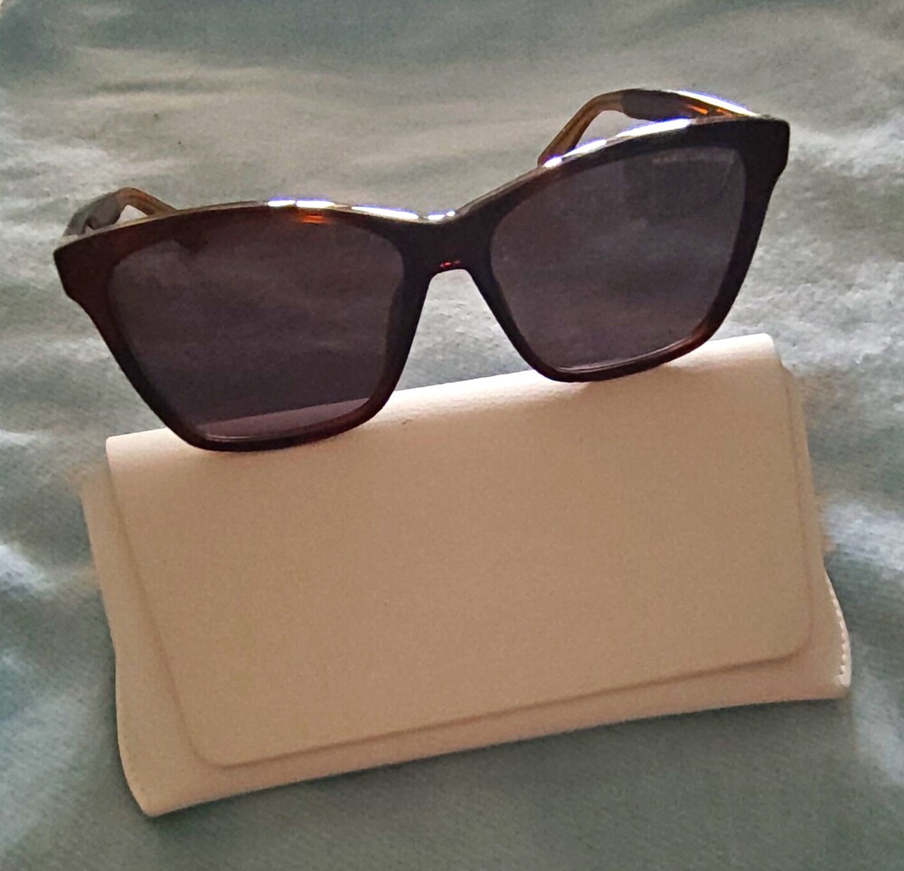 MARC JACOBS MARC 469/S Womenβs Square Sunglasses Brown Gray UV400